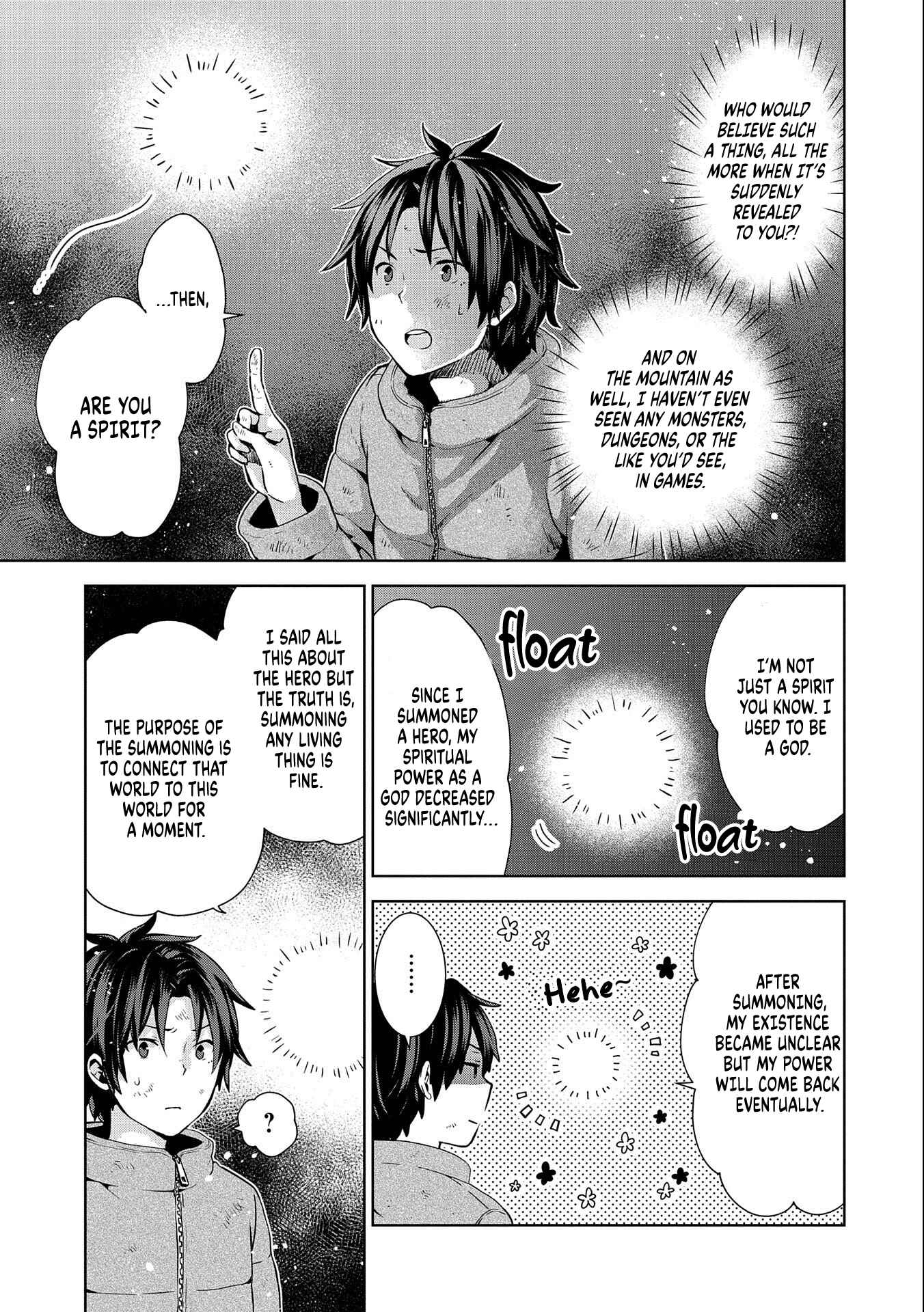 Isekai ni Ten'i Shitara Yama no Naka datta. Handou de Tsuyosa yori mo Kaitekisa wo Erabimashita Chapter 2 - Page 5