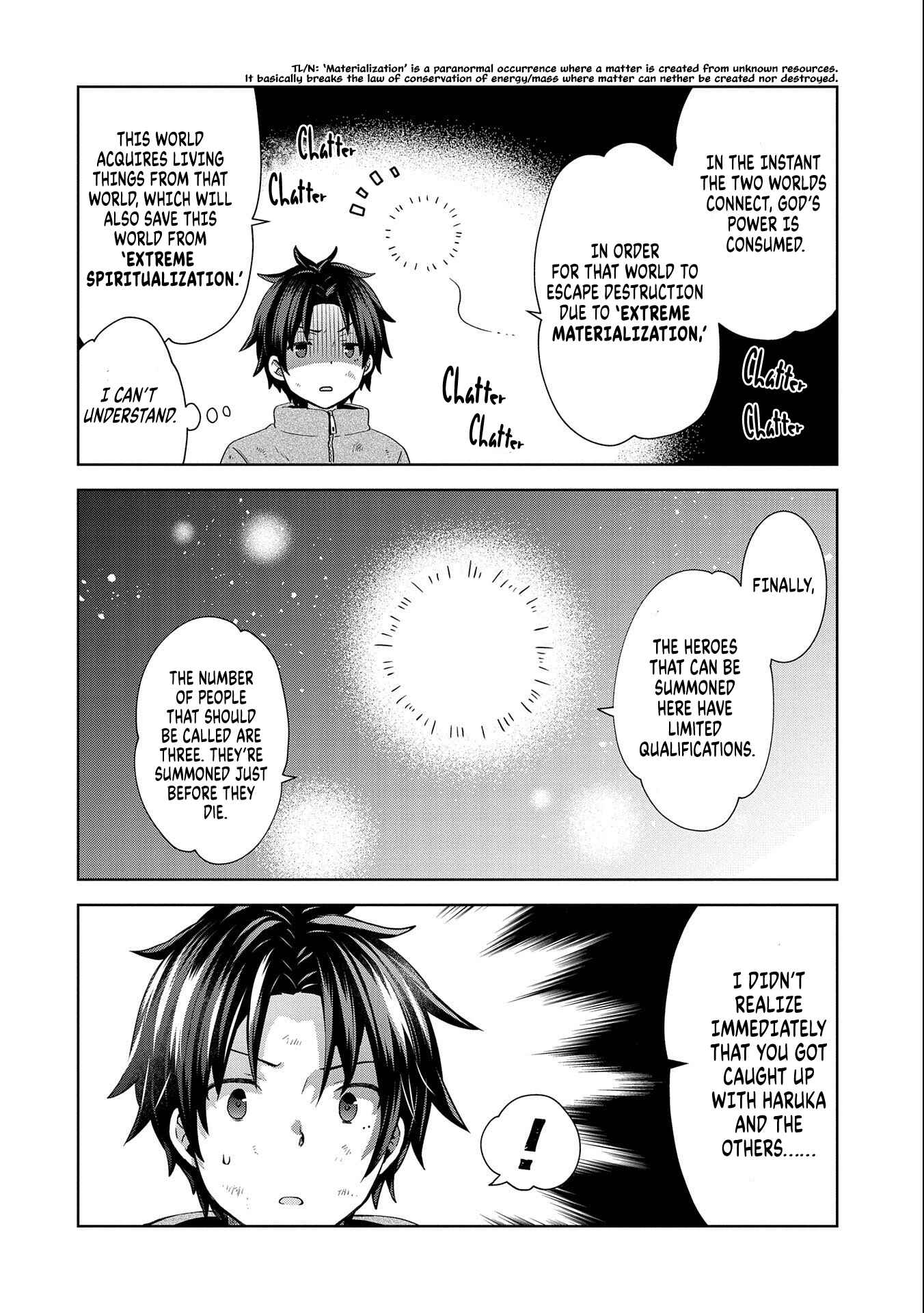 Isekai ni Ten'i Shitara Yama no Naka datta. Handou de Tsuyosa yori mo Kaitekisa wo Erabimashita Chapter 2 - Page 6