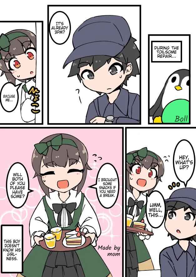 Jitaku de Natural ni Josou-suru Danshi Chapter 29.3 - Page 3