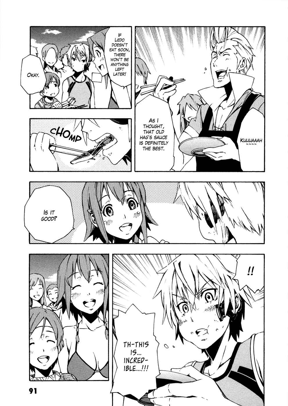 Suisei no Gargantia Chapter 6 - Page 38