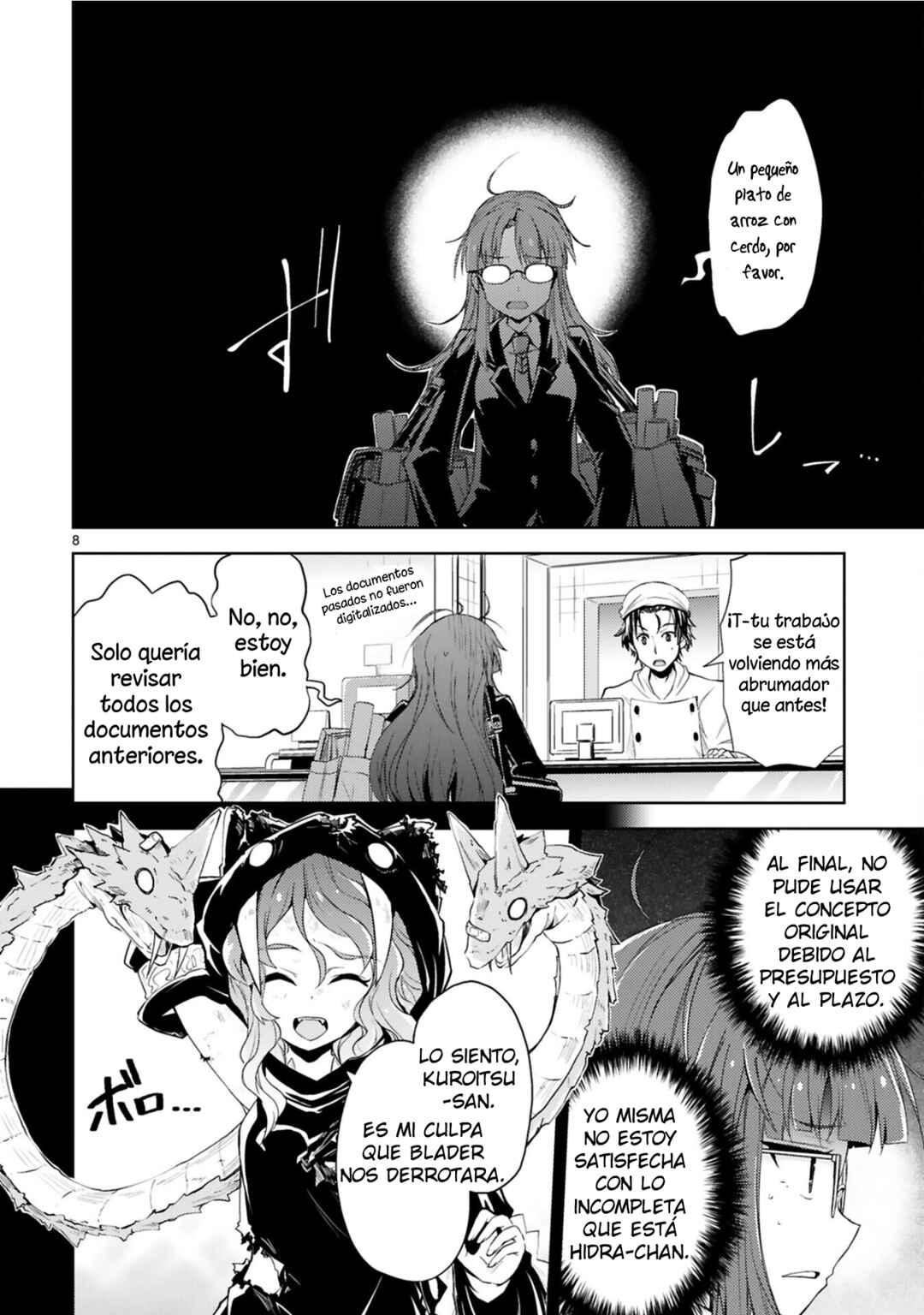 Kaijin Kaihatsubu no Kuroitsu-san Chapter 7 - Page 9