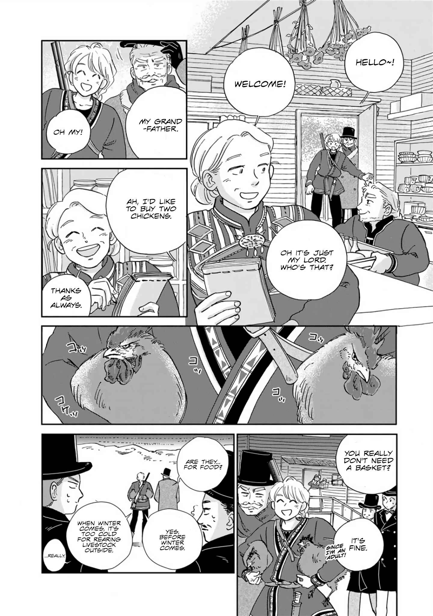 Hokuo Kizoku to Moukinzuma no Yukiguni Karigurashi Chapter 22 - Page 8