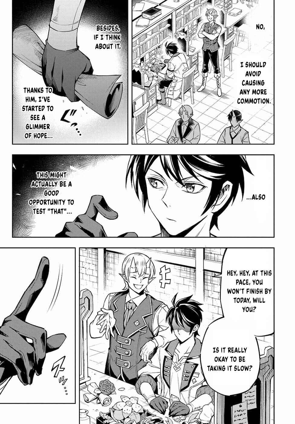 Meikyuu Teikoku no Tsukurikata - Renseijutsushi wa Mazu Risou no Mura wo Kaitaku Shimasu Chapter 1 - Page 56