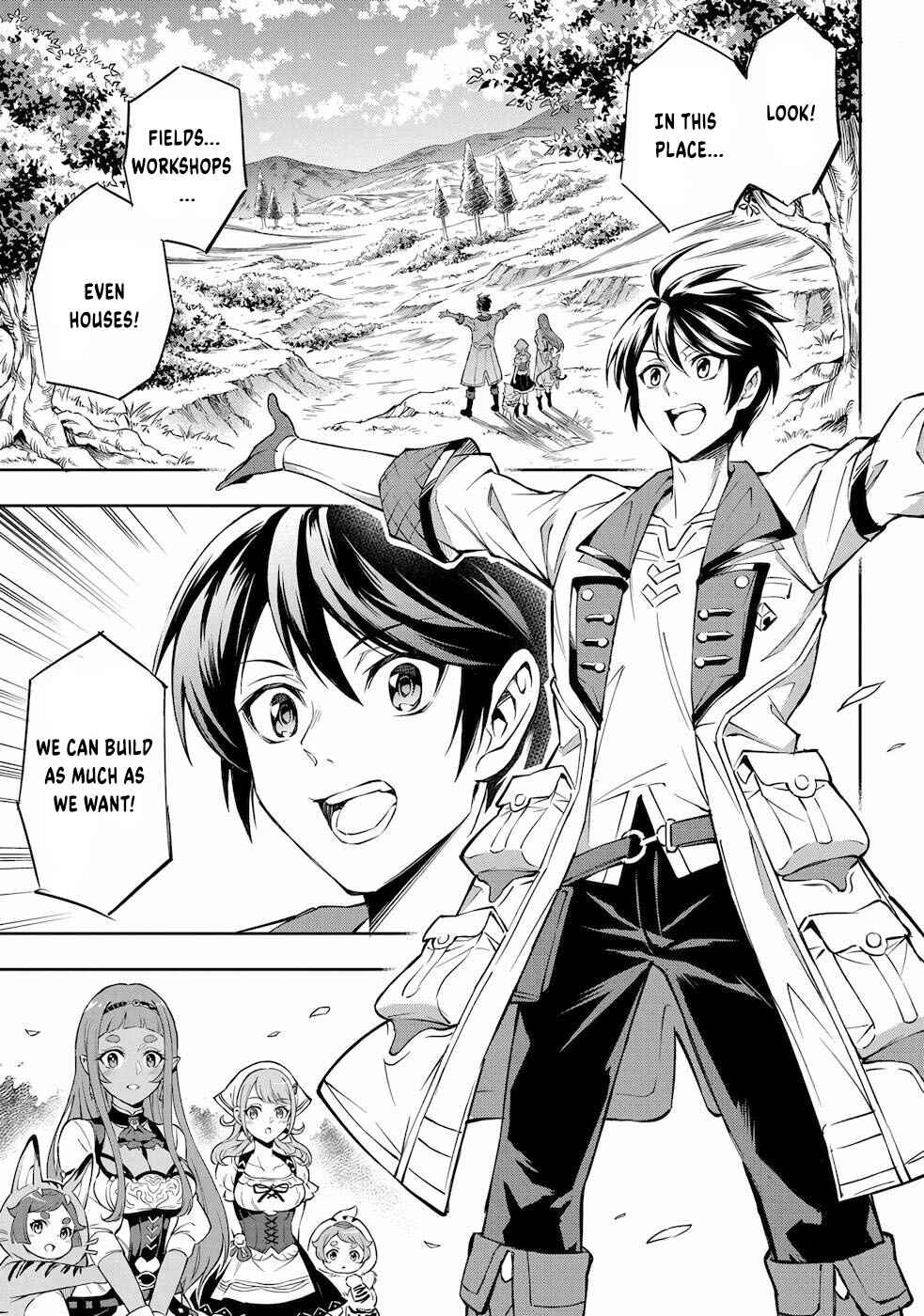 Meikyuu Teikoku no Tsukurikata - Renseijutsushi wa Mazu Risou no Mura wo Kaitaku Shimasu Chapter 1 - Page 6