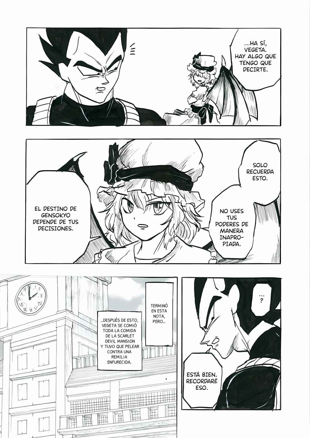 Touhou & Dragon Ball - EAST VEGETA (Doujinshi) Chapter 8 - Page 8