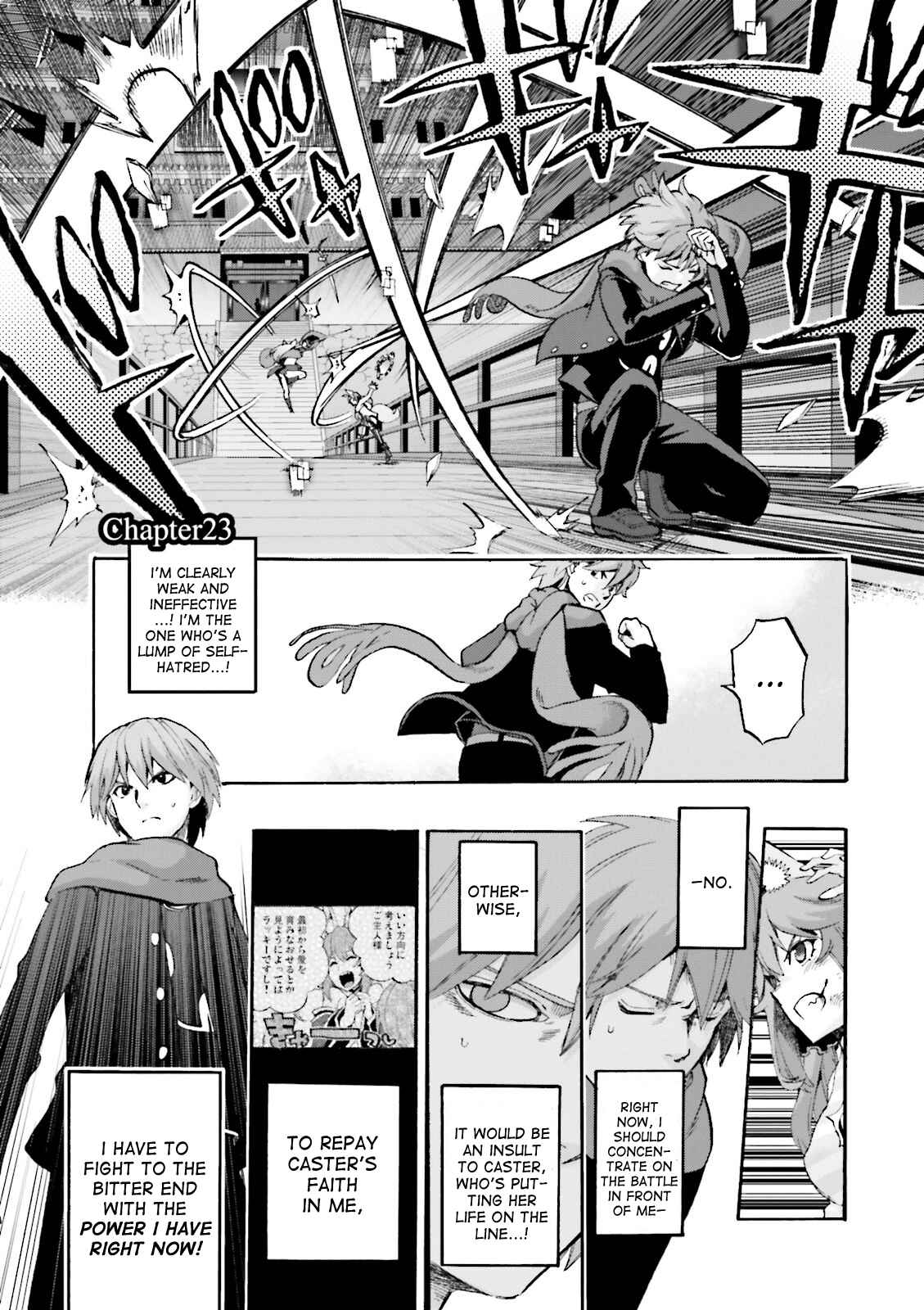 Fate/EXTRA CCC FoxTail Chapter 23 - Page 1