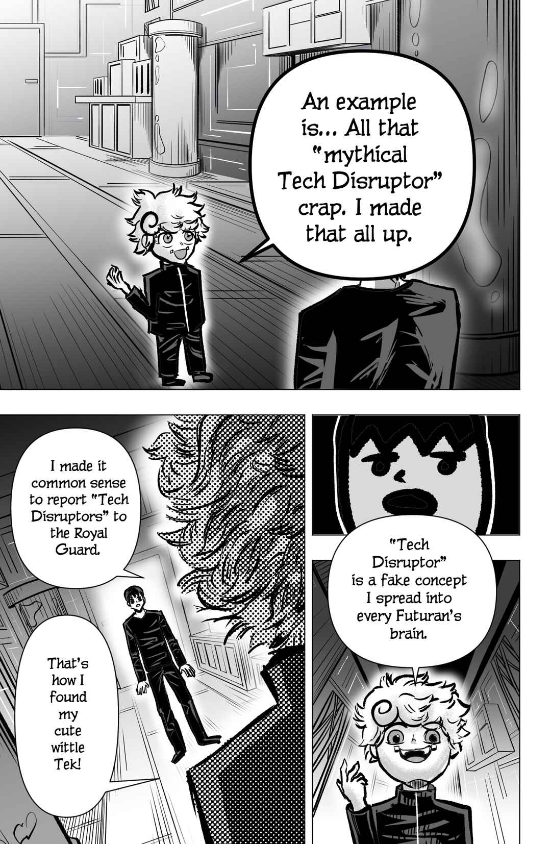 TEKNO: Sci-Fi Shonen Manga! Chapter 18 - Page 7