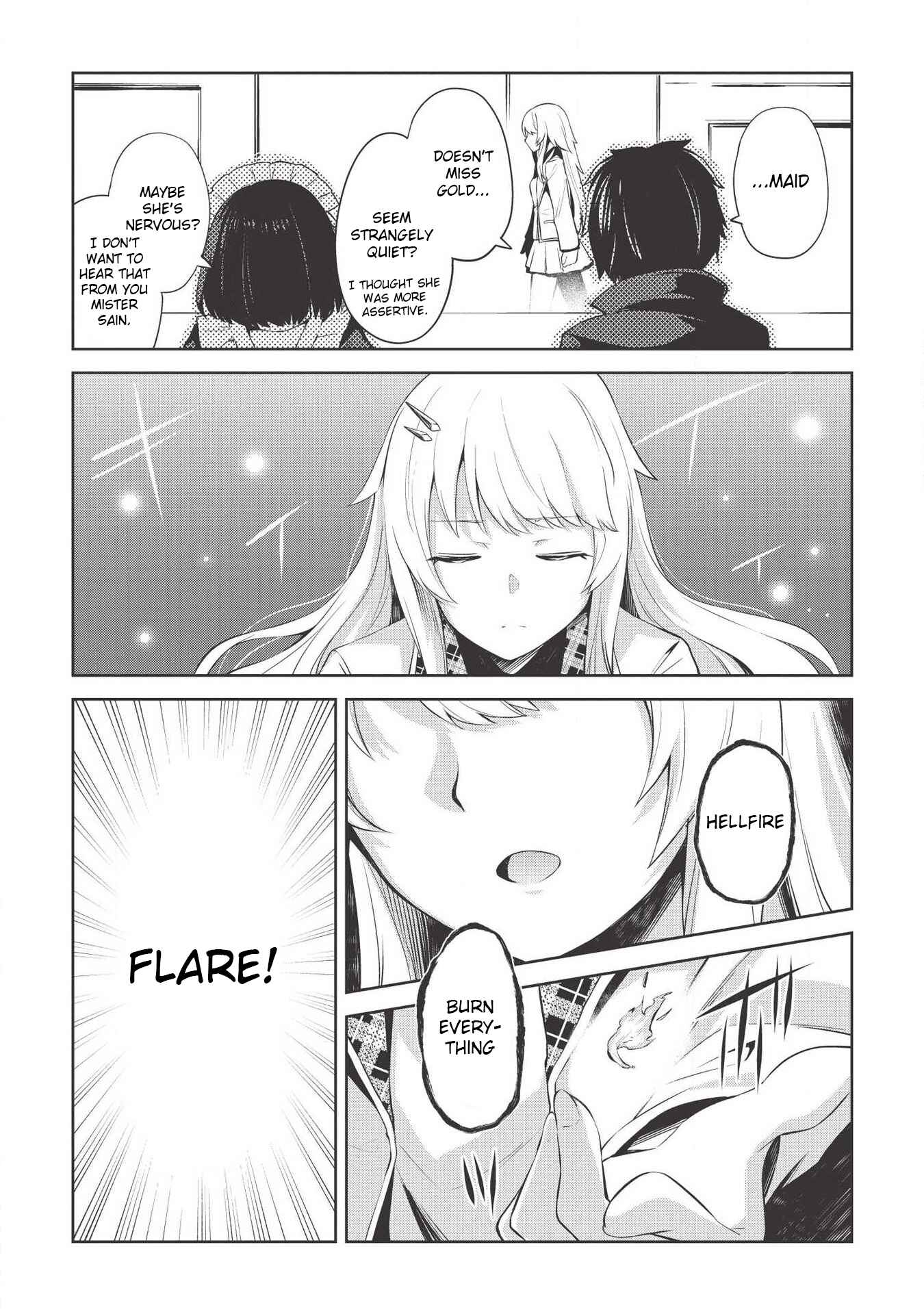 Seinaru Kishi no Ankokudou Chapter 4 - Page 19