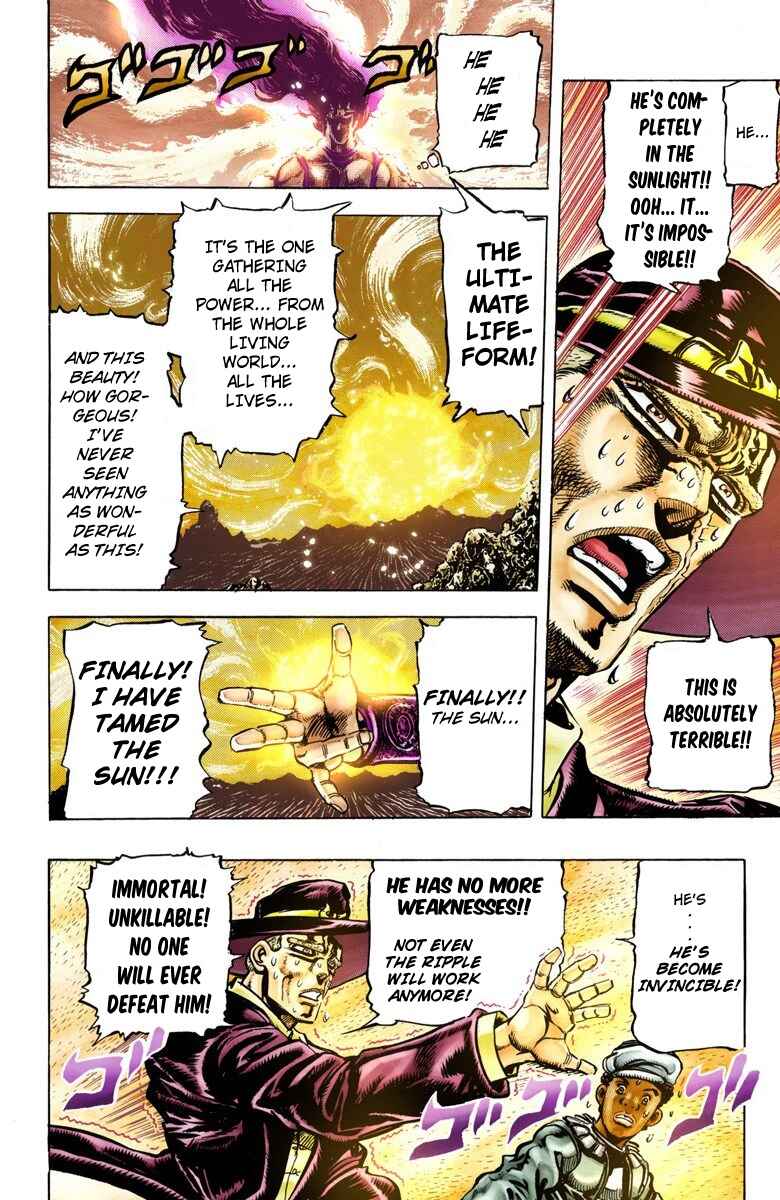 JoJo no Kimyou na Bouken: Part 2 - Sentou Chouryuu Color-ban Chapter 65 - Page 13