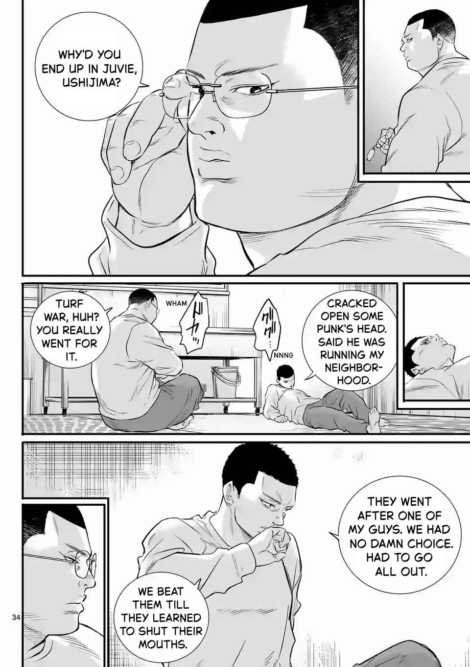 Juvenile Detention Center Ushijima-kun Chapter 1 - Page 34