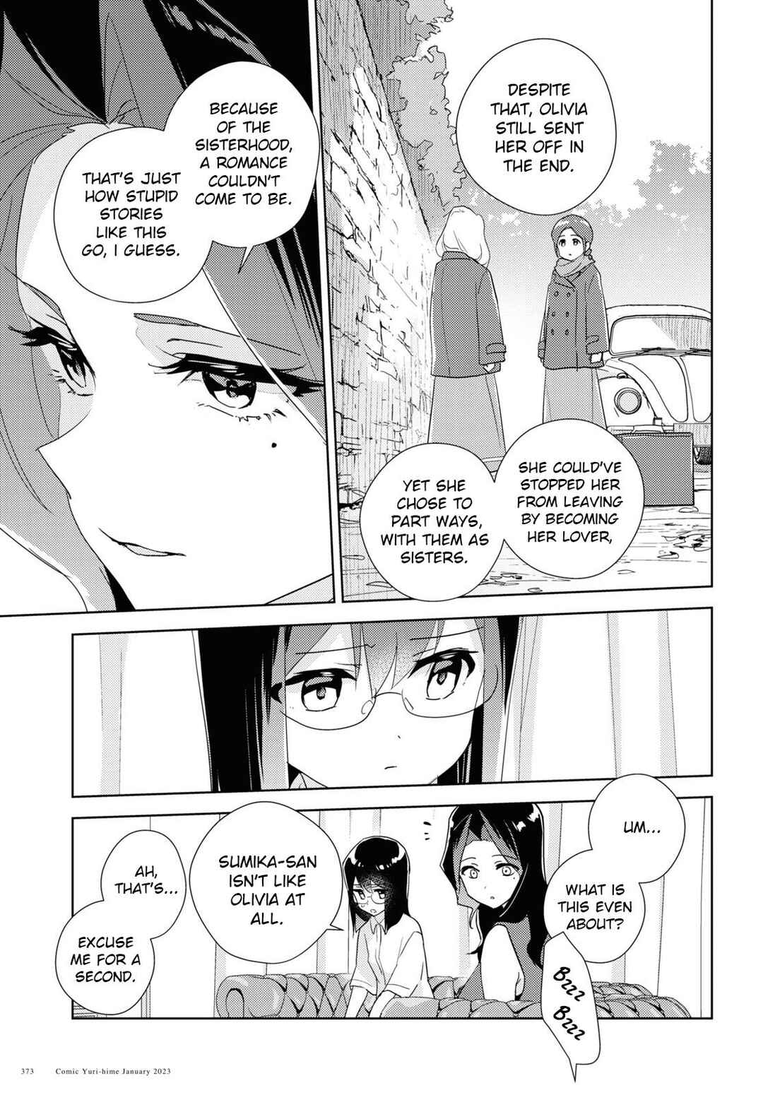 Watashi no Yuri wa Oshigoto desu! Chapter 57 - Page 15