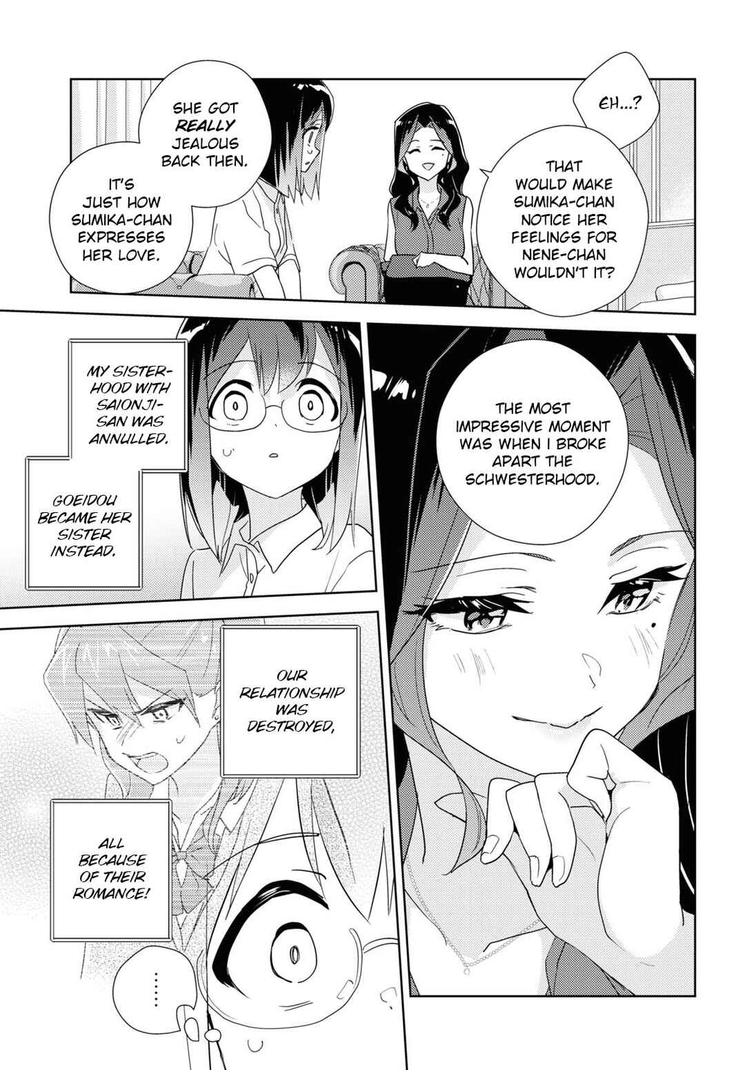 Watashi no Yuri wa Oshigoto desu! Chapter 57 - Page 19