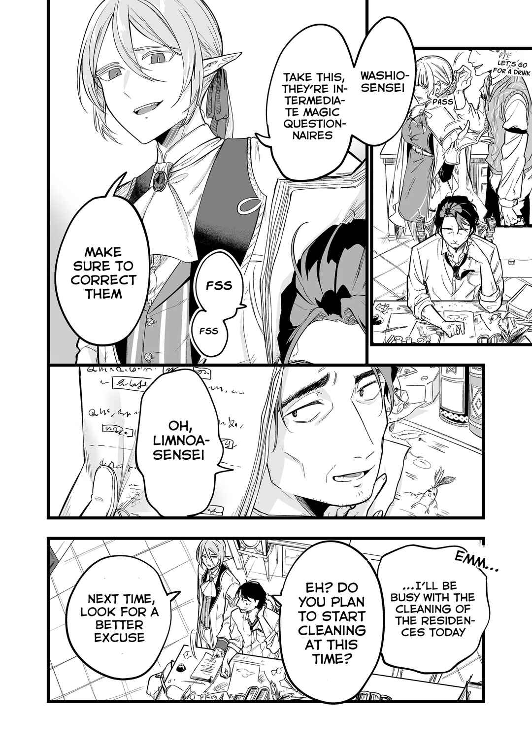 "Ano Toki Tasukete Itadaita Monster Musume desu." Isekai Ossan Kyoushi Totsuzen no Moteki ni Konwaku suru Chapter 1 - Page 21