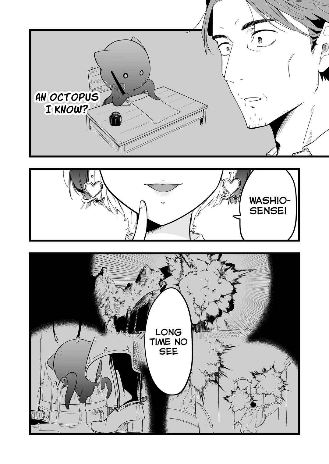 "Ano Toki Tasukete Itadaita Monster Musume desu." Isekai Ossan Kyoushi Totsuzen no Moteki ni Konwaku suru Chapter 1 - Page 44