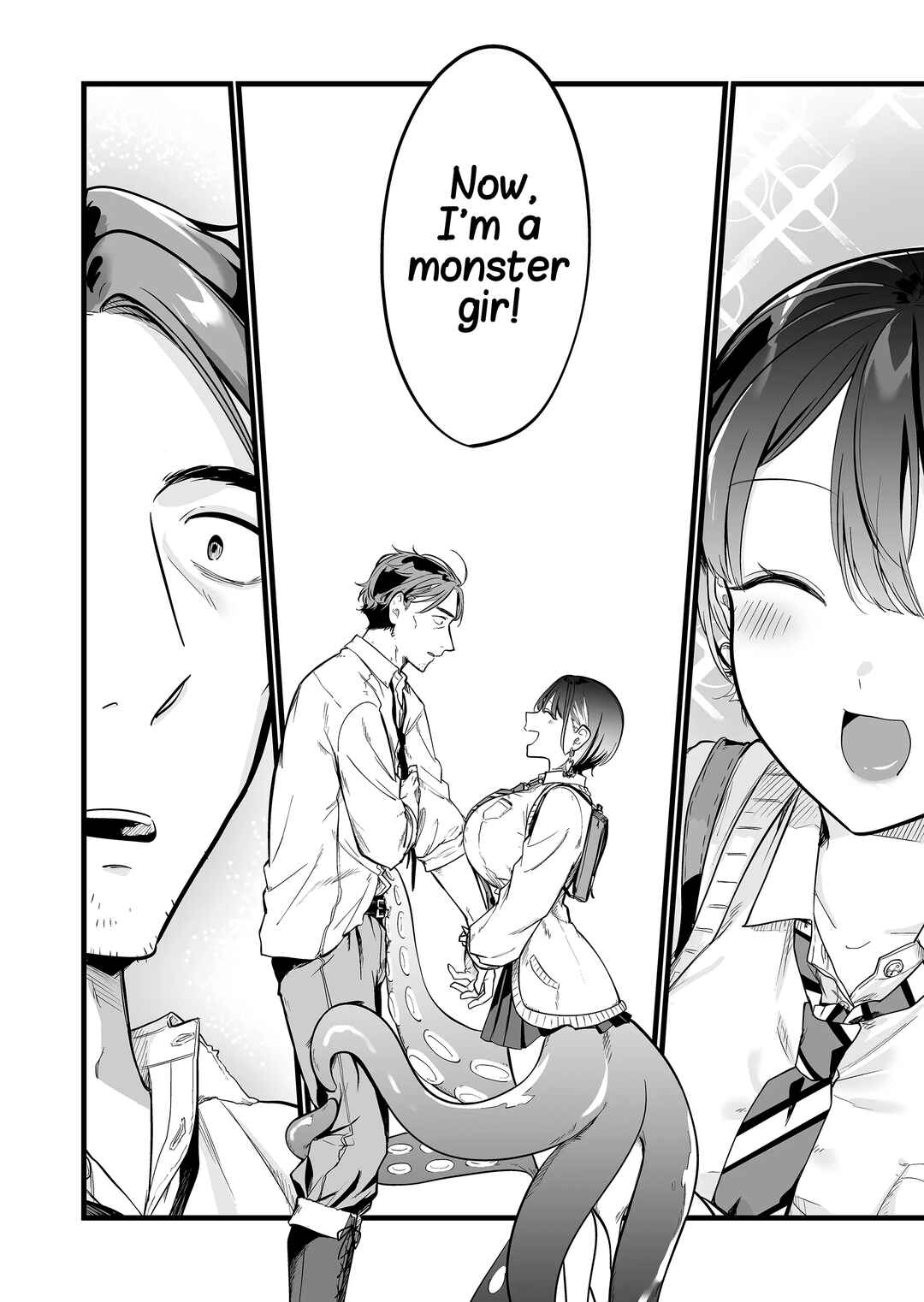 "Ano Toki Tasukete Itadaita Monster Musume desu." Isekai Ossan Kyoushi Totsuzen no Moteki ni Konwaku suru Chapter 1 - Page 46