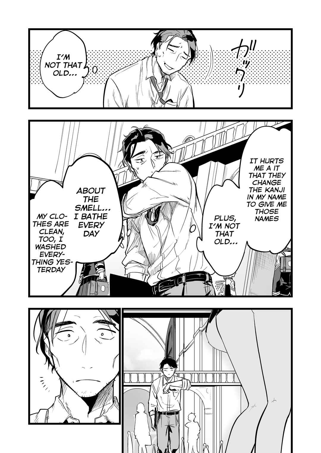 "Ano Toki Tasukete Itadaita Monster Musume desu." Isekai Ossan Kyoushi Totsuzen no Moteki ni Konwaku suru Chapter 1 - Page 9