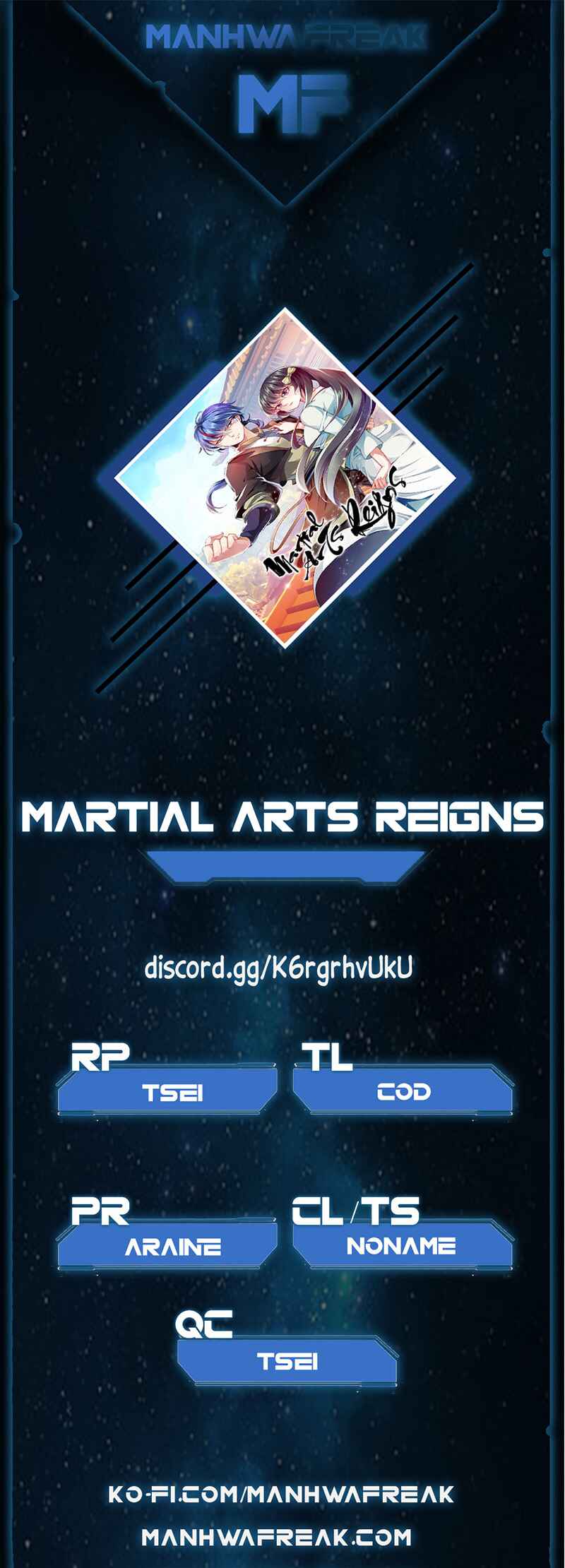 Martial Arts Reigns Chapter 598 - Page 1