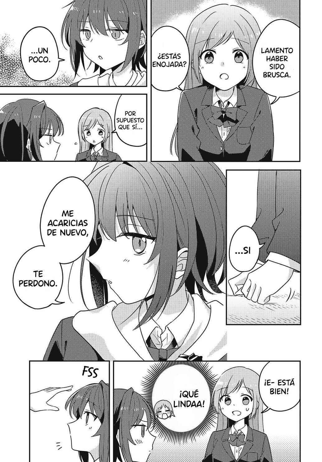 Osananajimi wa, Nyaa to Naite Skirt no Naka Chapter 14 - Page 11