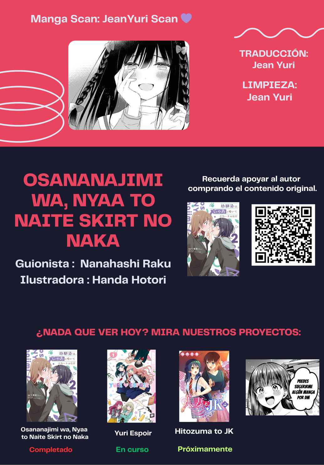 Osananajimi wa, Nyaa to Naite Skirt no Naka Chapter 14 - Page 26