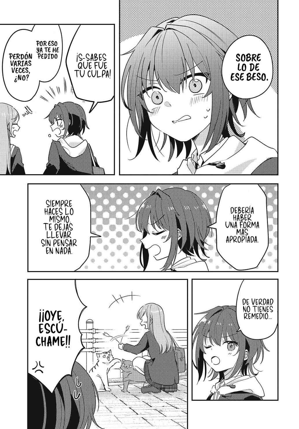 Osananajimi wa, Nyaa to Naite Skirt no Naka Chapter 14 - Page 5