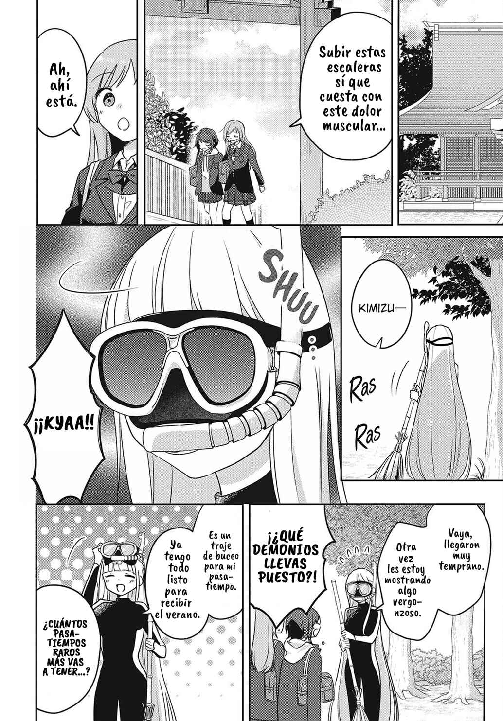 Osananajimi wa, Nyaa to Naite Skirt no Naka Chapter 14 - Page 6