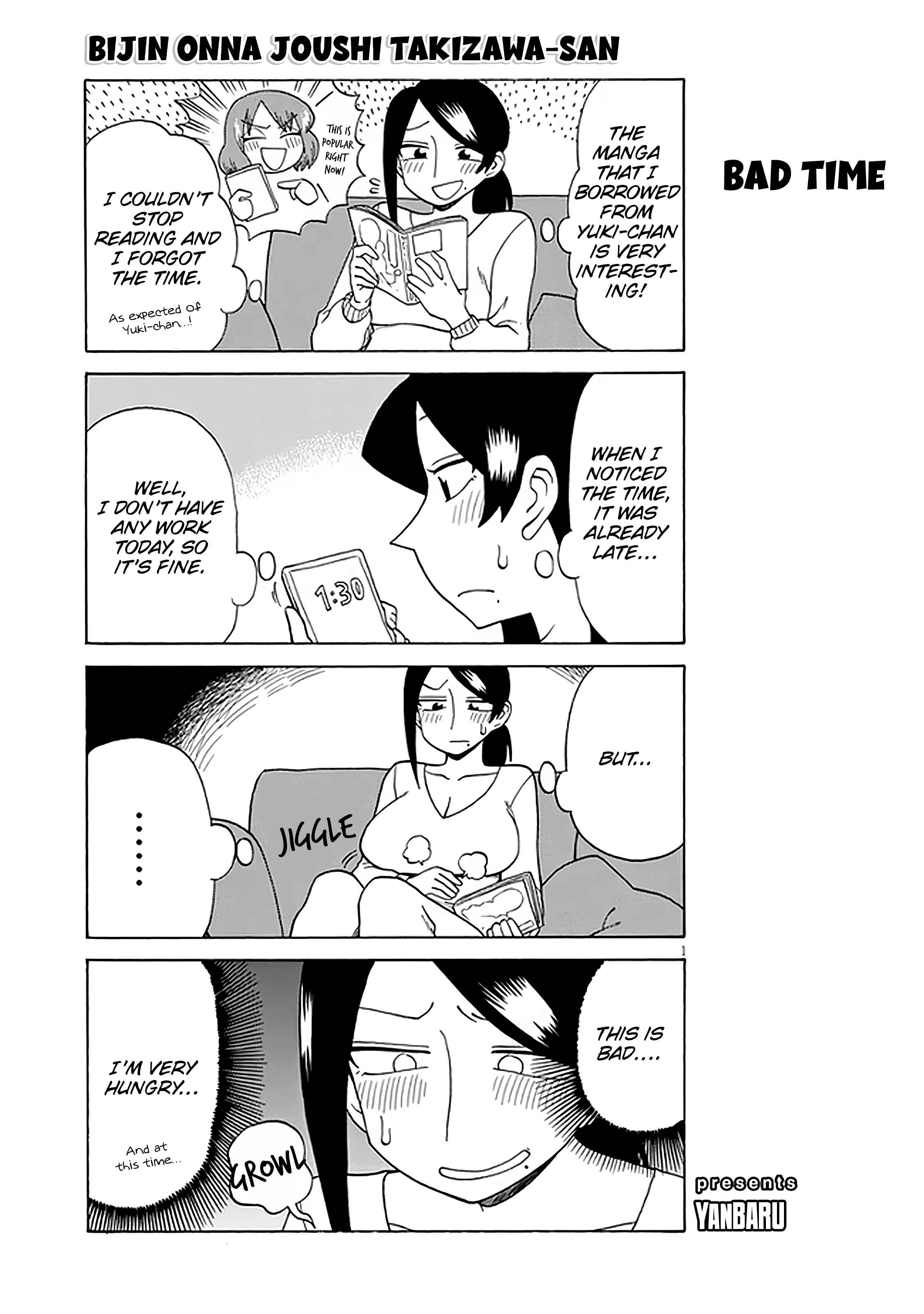 Bijin Onna Joushi Takizawa-san Chapter 127 - Page 1