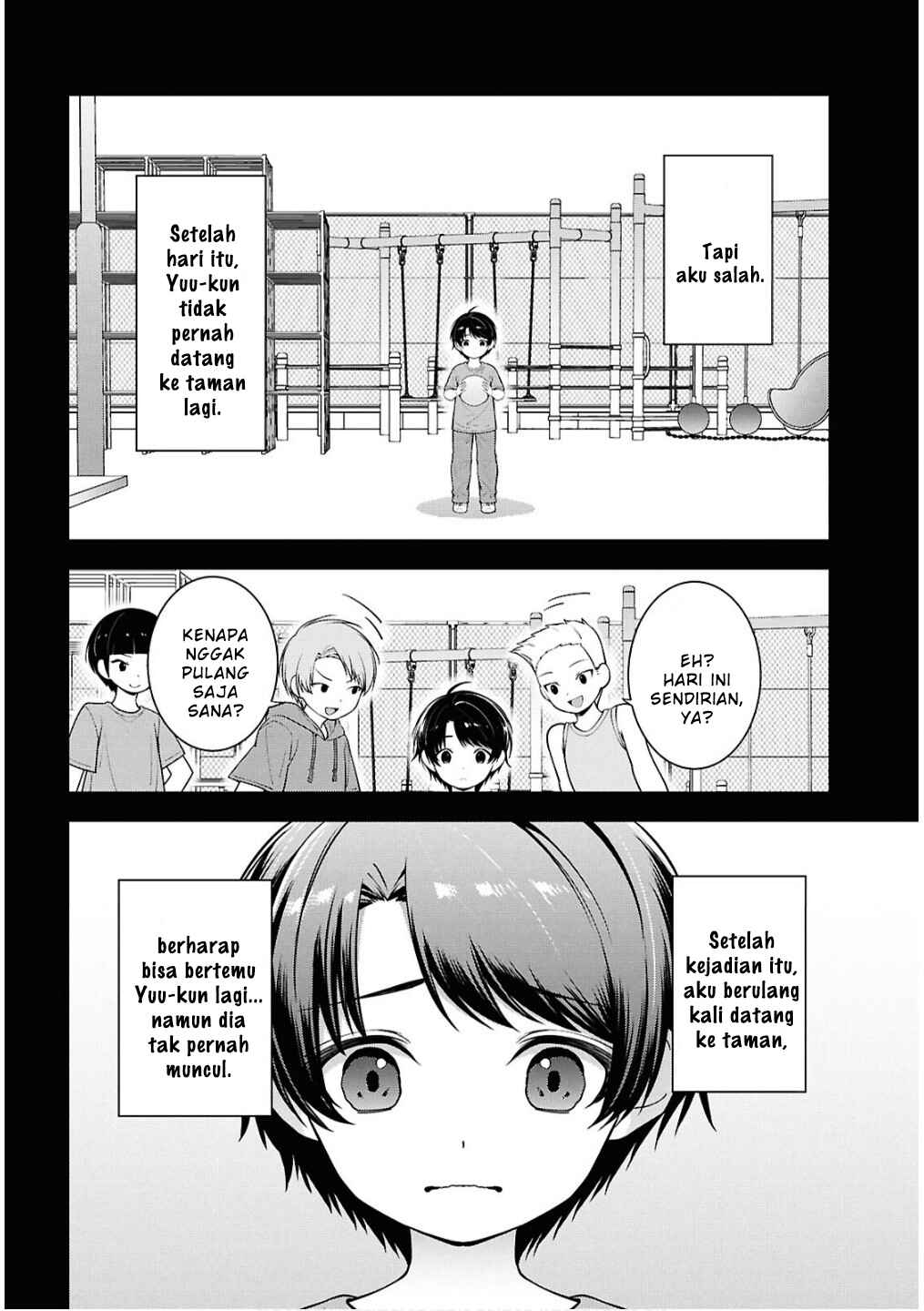 Tonari no Seki no Yankee Shimizu-san ga Kami wo Kuroku Sometekita Chapter 8 - Page 18