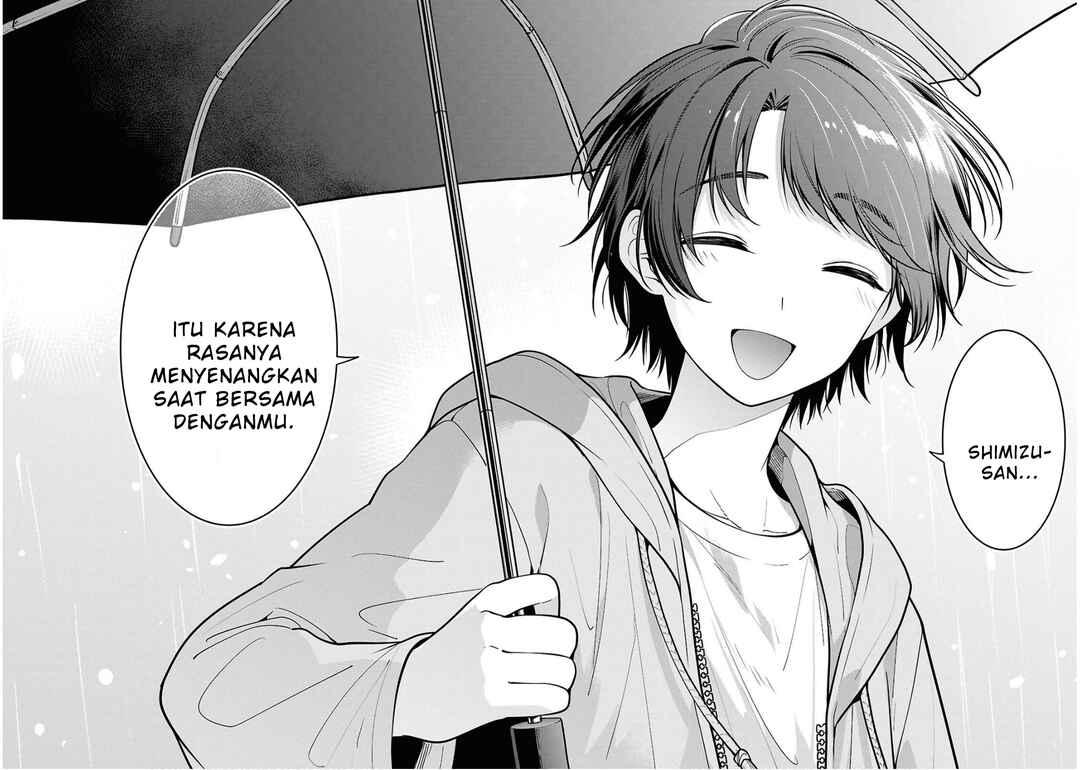 Tonari no Seki no Yankee Shimizu-san ga Kami wo Kuroku Sometekita Chapter 8 - Page 24