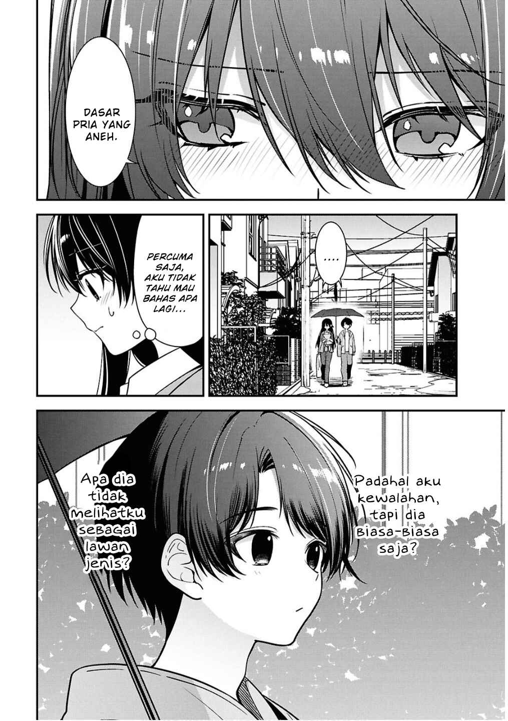 Tonari no Seki no Yankee Shimizu-san ga Kami wo Kuroku Sometekita Chapter 8 - Page 27