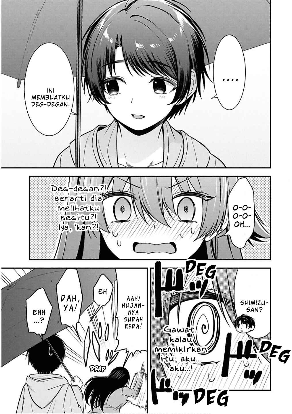 Tonari no Seki no Yankee Shimizu-san ga Kami wo Kuroku Sometekita Chapter 8 - Page 30