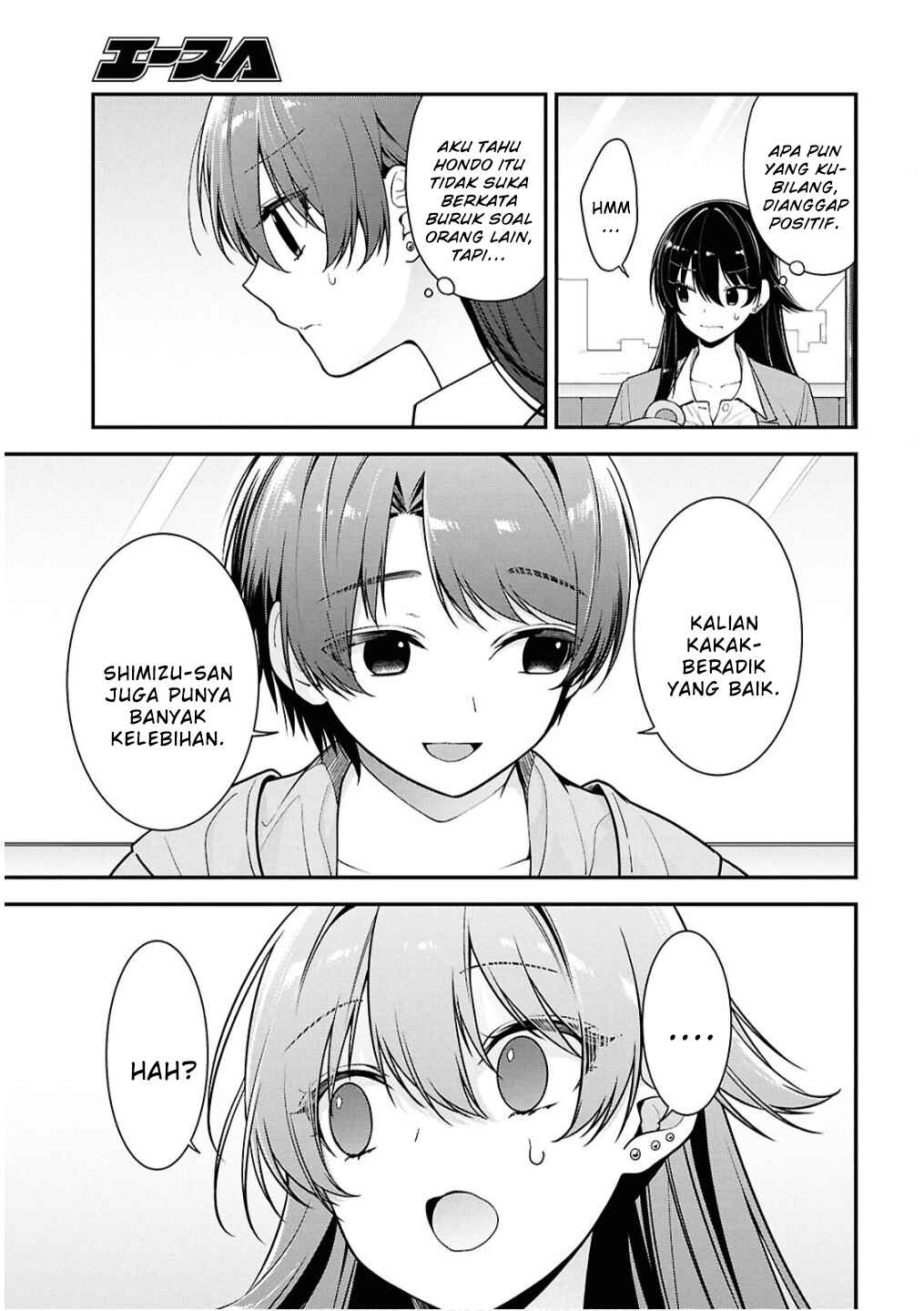 Tonari no Seki no Yankee Shimizu-san ga Kami wo Kuroku Sometekita Chapter 8 - Page 5