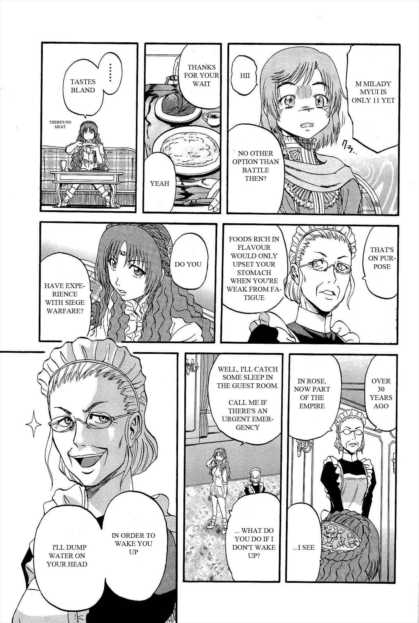 GATE - Jieitai Kanochi nite, Kaku Tatakaeri Chapter 9 - Page 17