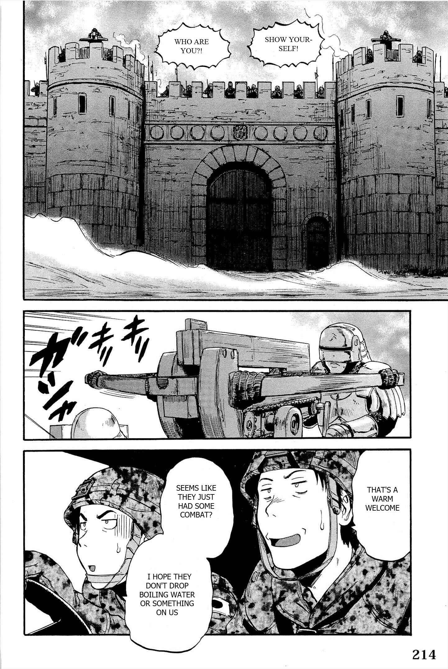 GATE - Jieitai Kanochi nite, Kaku Tatakaeri Chapter 9 - Page 22