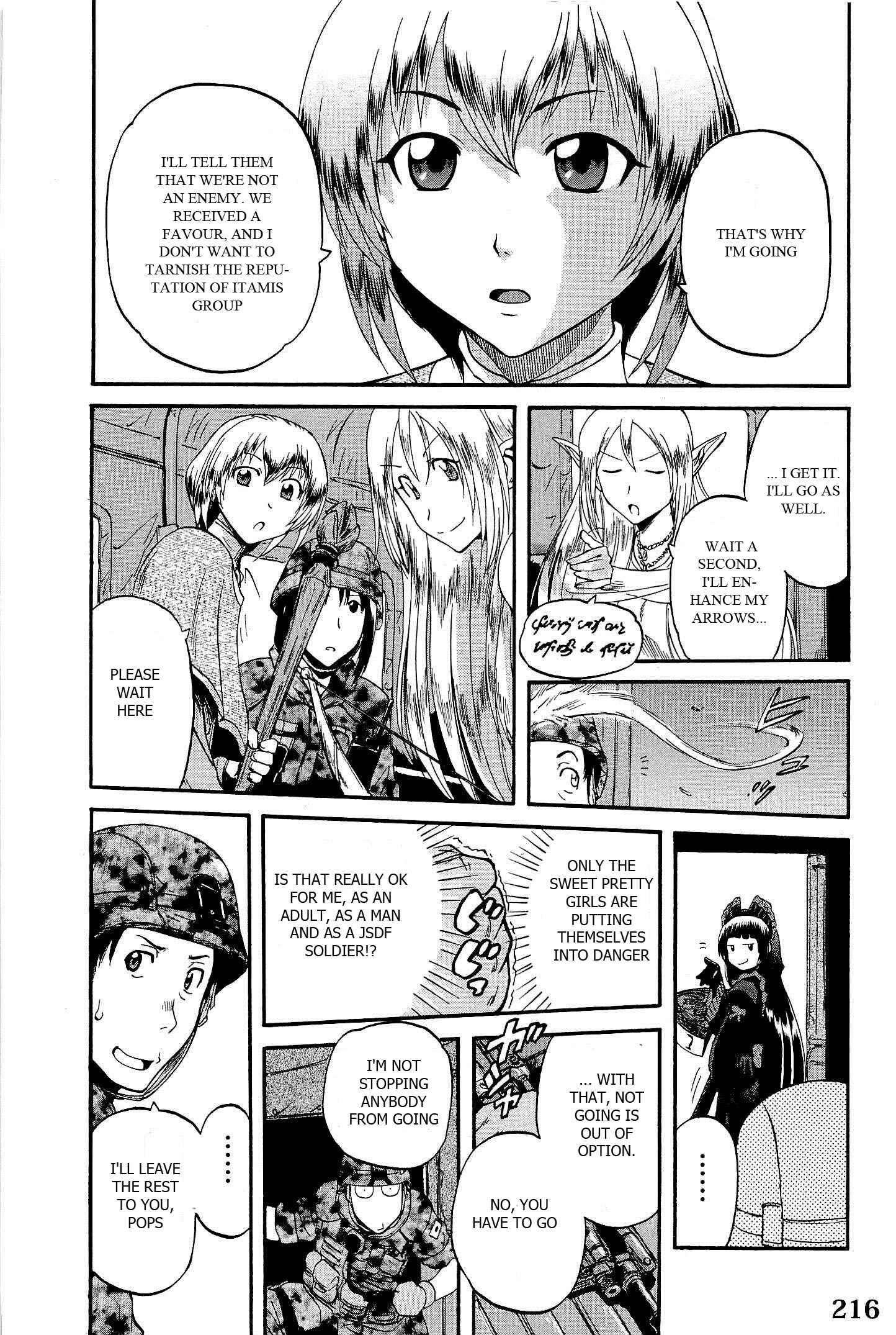 GATE - Jieitai Kanochi nite, Kaku Tatakaeri Chapter 9 - Page 24