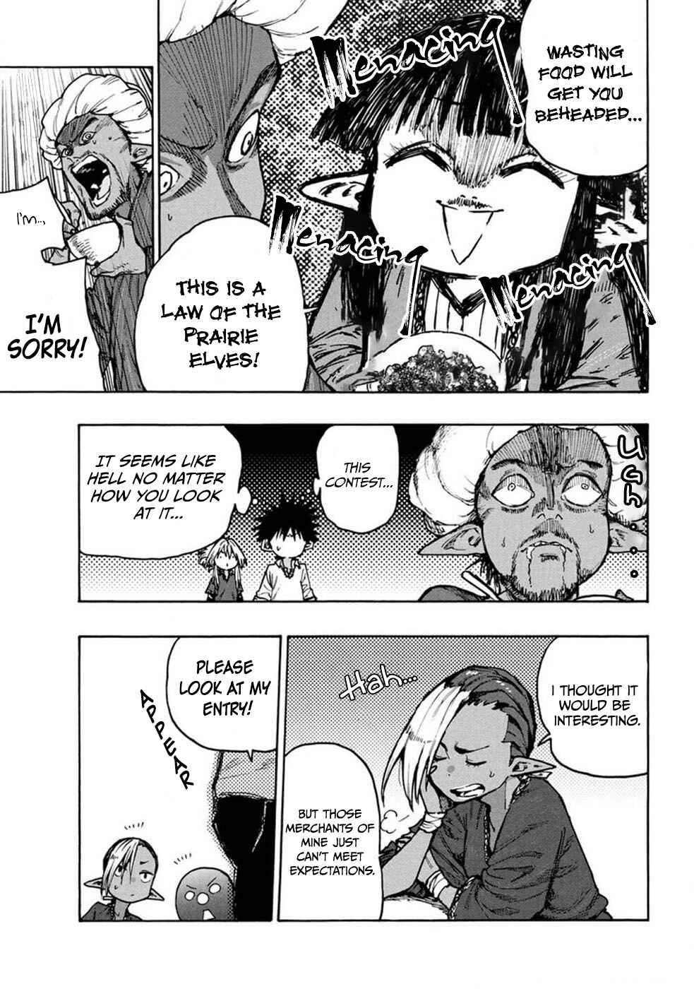 Mazumeshi Elf to Yuuboku gurashi Chapter 71 - Page 9