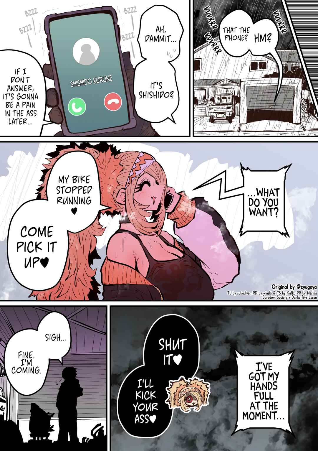 Being Targeted by Hyena-chan Chapter 28 - Page 2