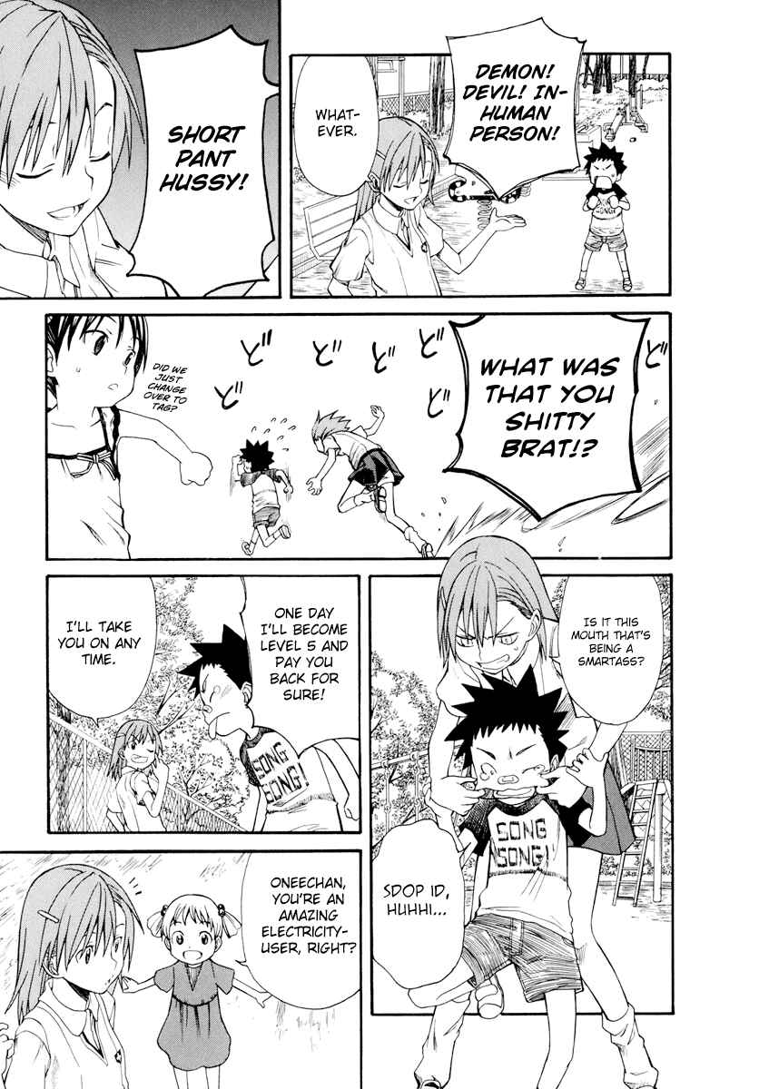 Toaru Majutsu no Index Gaiden: Toaru Kagaku no Railgun Chapter 21 - Page 7