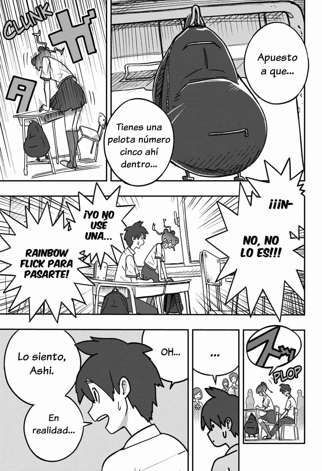 Dribbling Nukko Ashi-chan Chapter 1 - Page 14