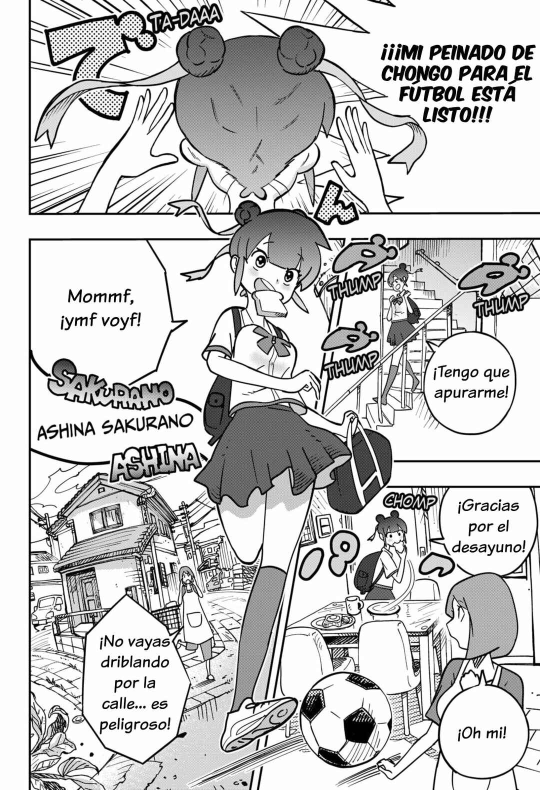 Dribbling Nukko Ashi-chan Chapter 1 - Page 3