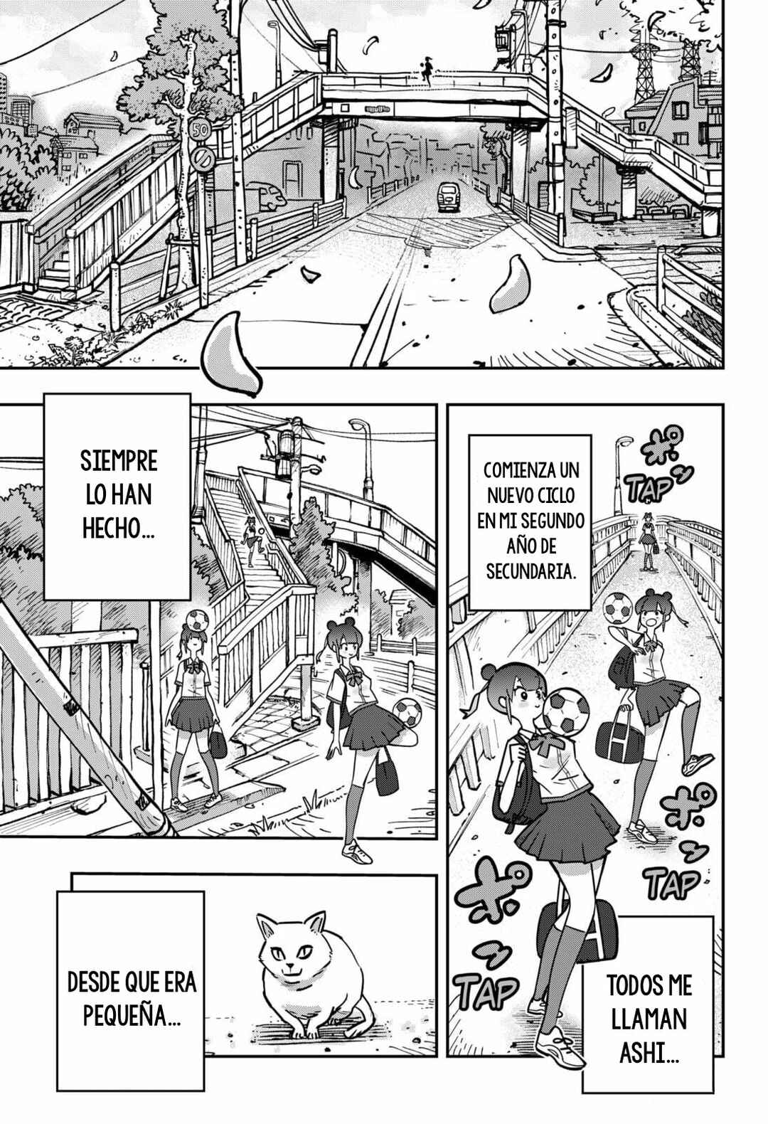 Dribbling Nukko Ashi-chan Chapter 1 - Page 4