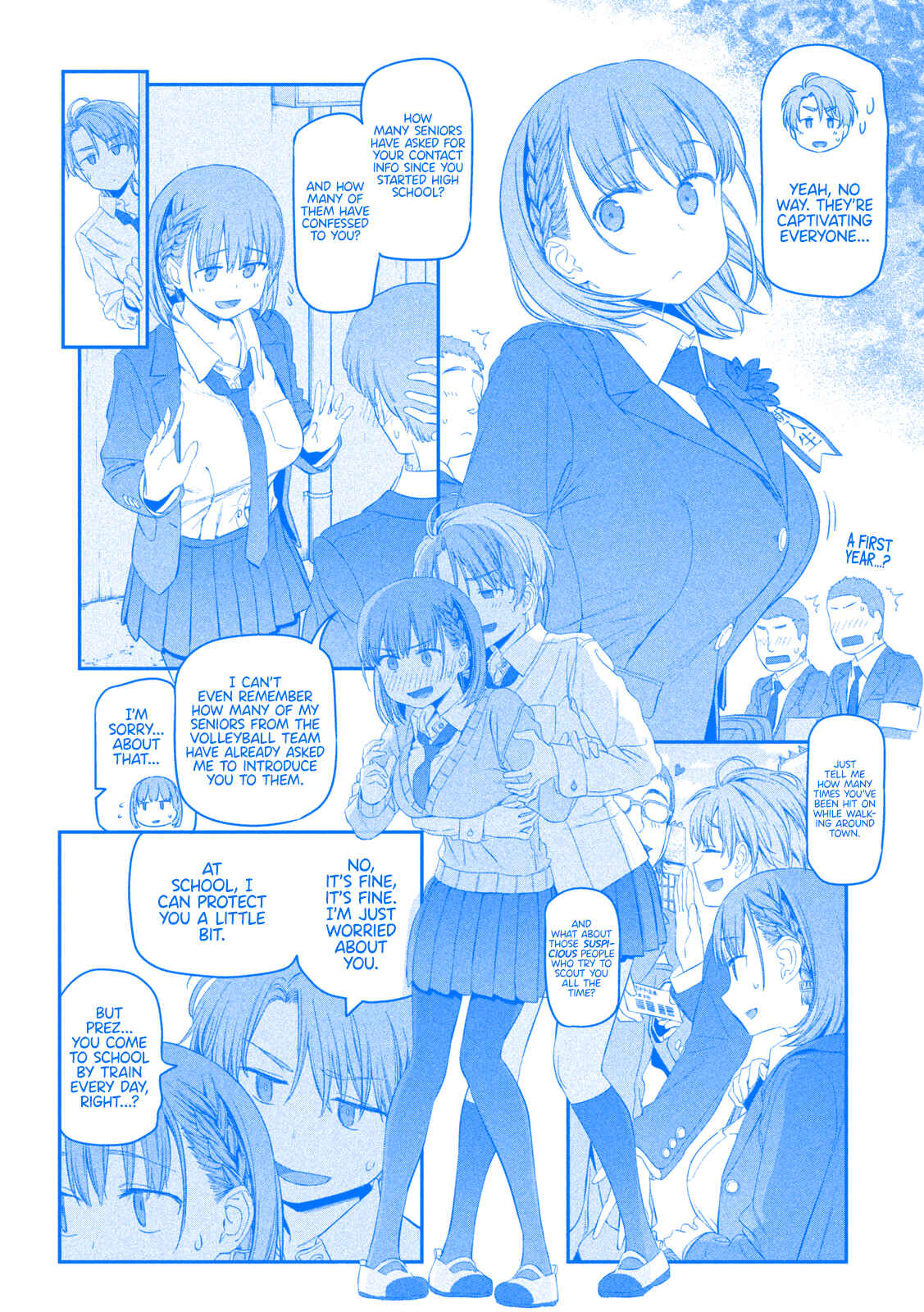 Getsuyoubi no Tawawa (Blue) (Fan Colored) Chapter 10 - Page 10