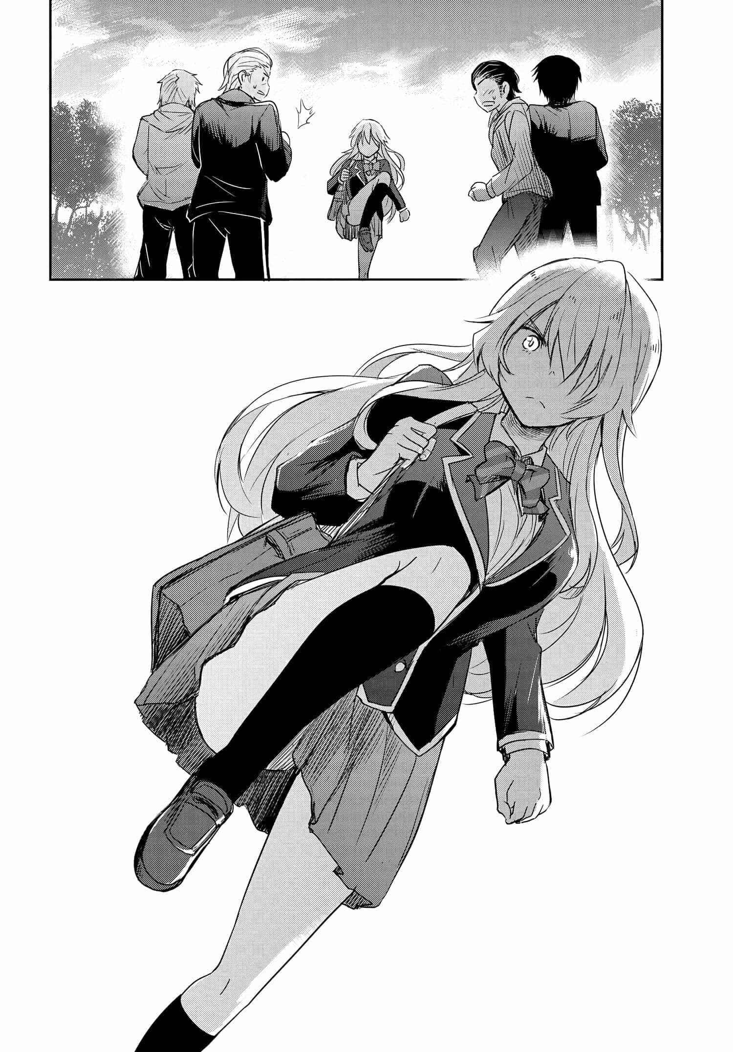 Watashi yori Tsuyoi Otoko to Kekkon shitai no - Seiso na Biji Seito Kaichou (Jitsu wa Moto Banchou) no Himitsu wo Shiru Inkya (Jitsu wa Kanojo wo Koeru Saikyou no Yankee) Chapter 1 - Page 24