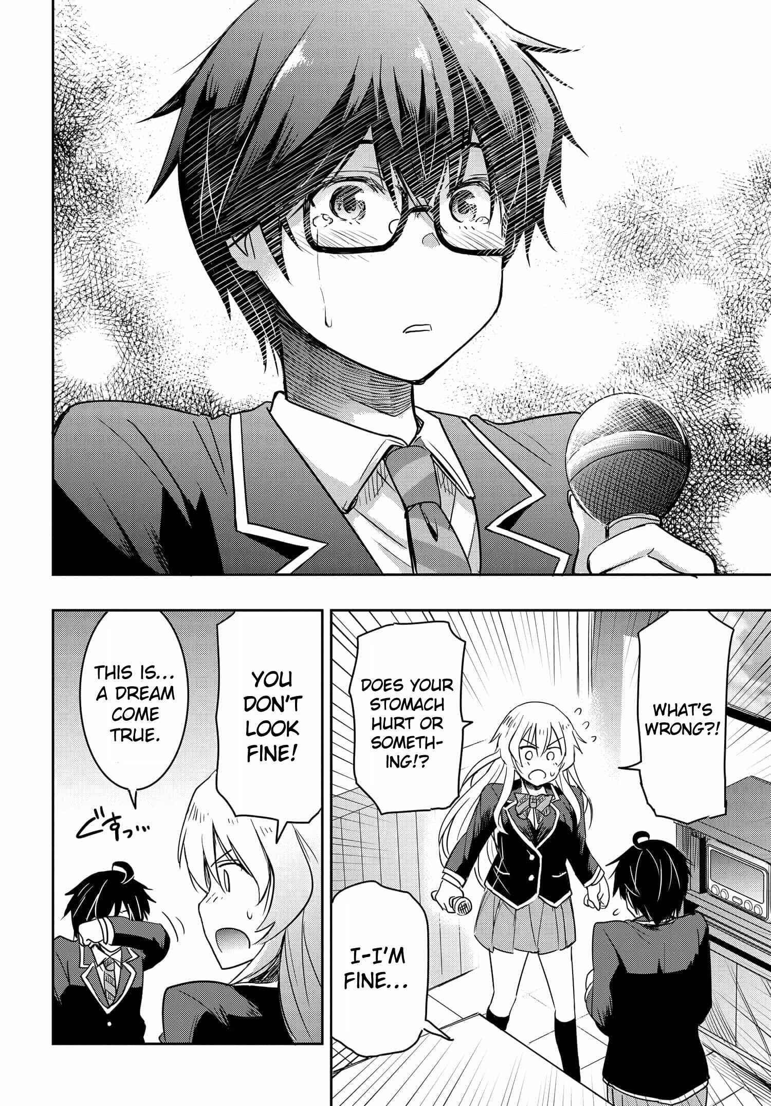 Watashi yori Tsuyoi Otoko to Kekkon shitai no - Seiso na Biji Seito Kaichou (Jitsu wa Moto Banchou) no Himitsu wo Shiru Inkya (Jitsu wa Kanojo wo Koeru Saikyou no Yankee) Chapter 1 - Page 43