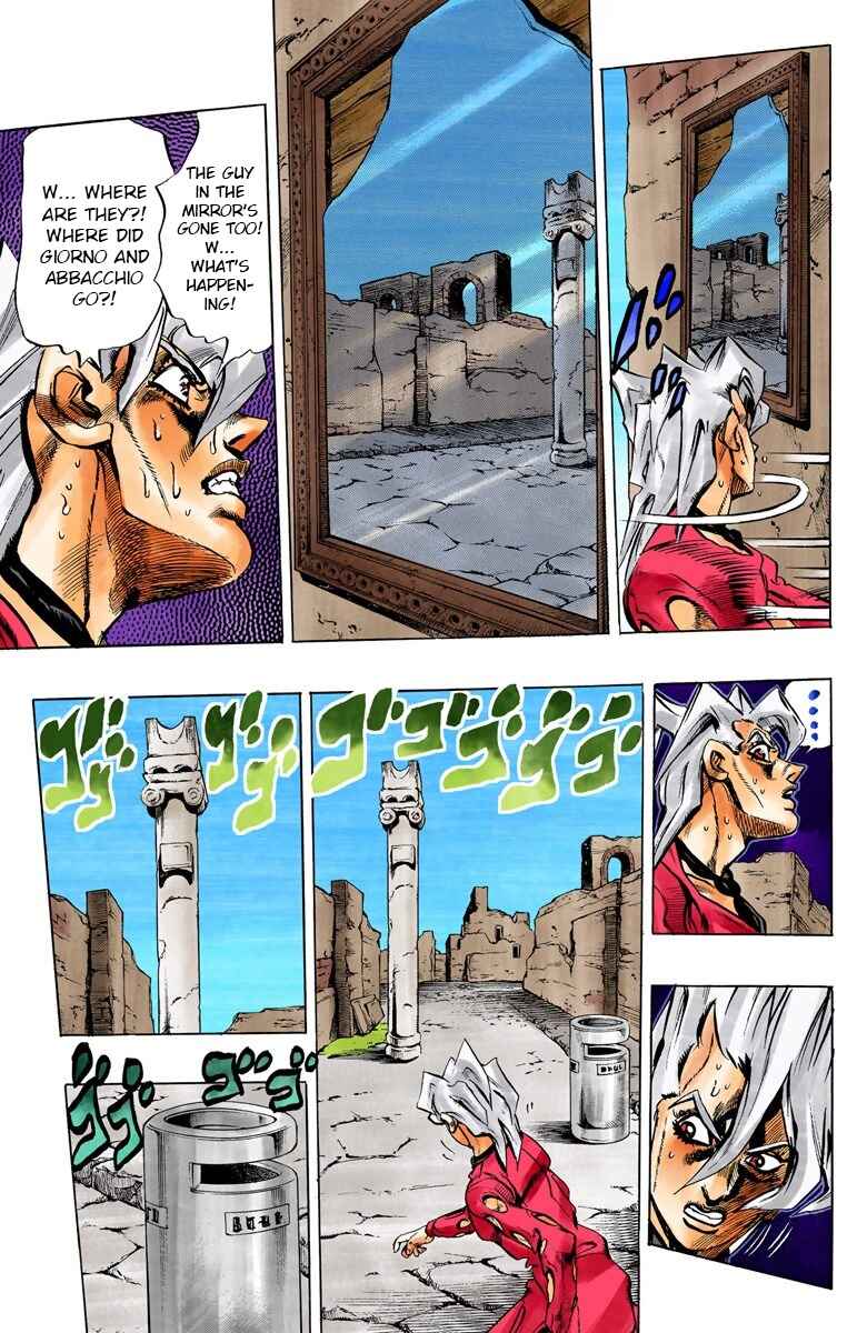 JoJo no Kimyou na Bouken: Part 5 - Ougon no Kaze Color-ban Chapter 40 - Page 11