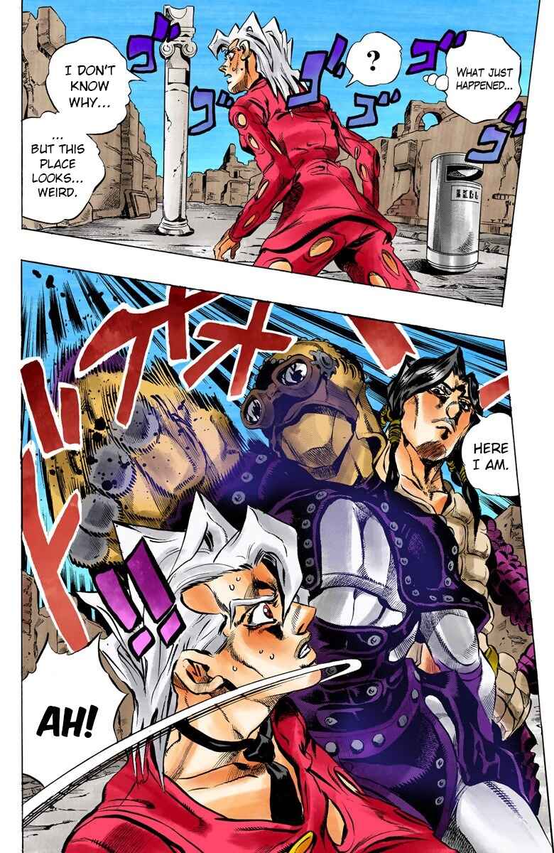 JoJo no Kimyou na Bouken: Part 5 - Ougon no Kaze Color-ban Chapter 40 - Page 12