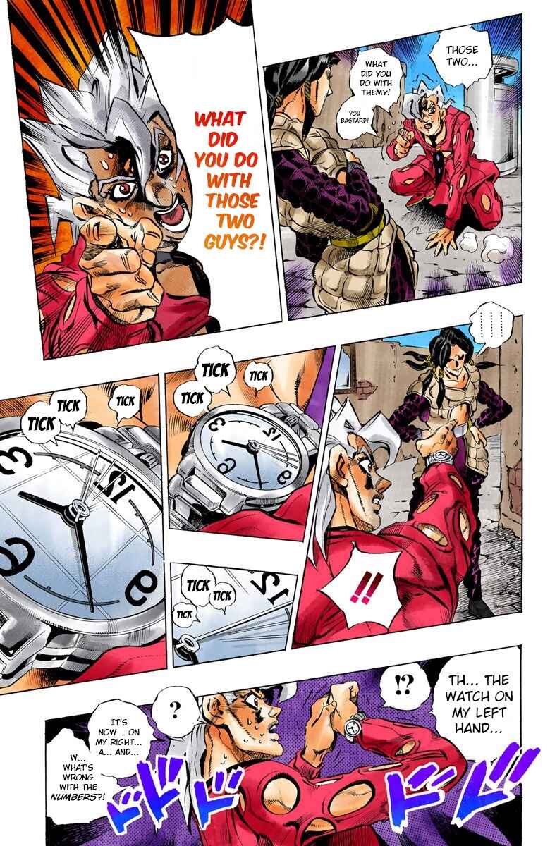 JoJo no Kimyou na Bouken: Part 5 - Ougon no Kaze Color-ban Chapter 40 - Page 15