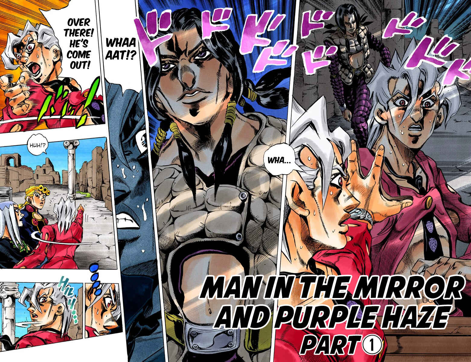 JoJo no Kimyou na Bouken: Part 5 - Ougon no Kaze Color-ban Chapter 40 - Page 3