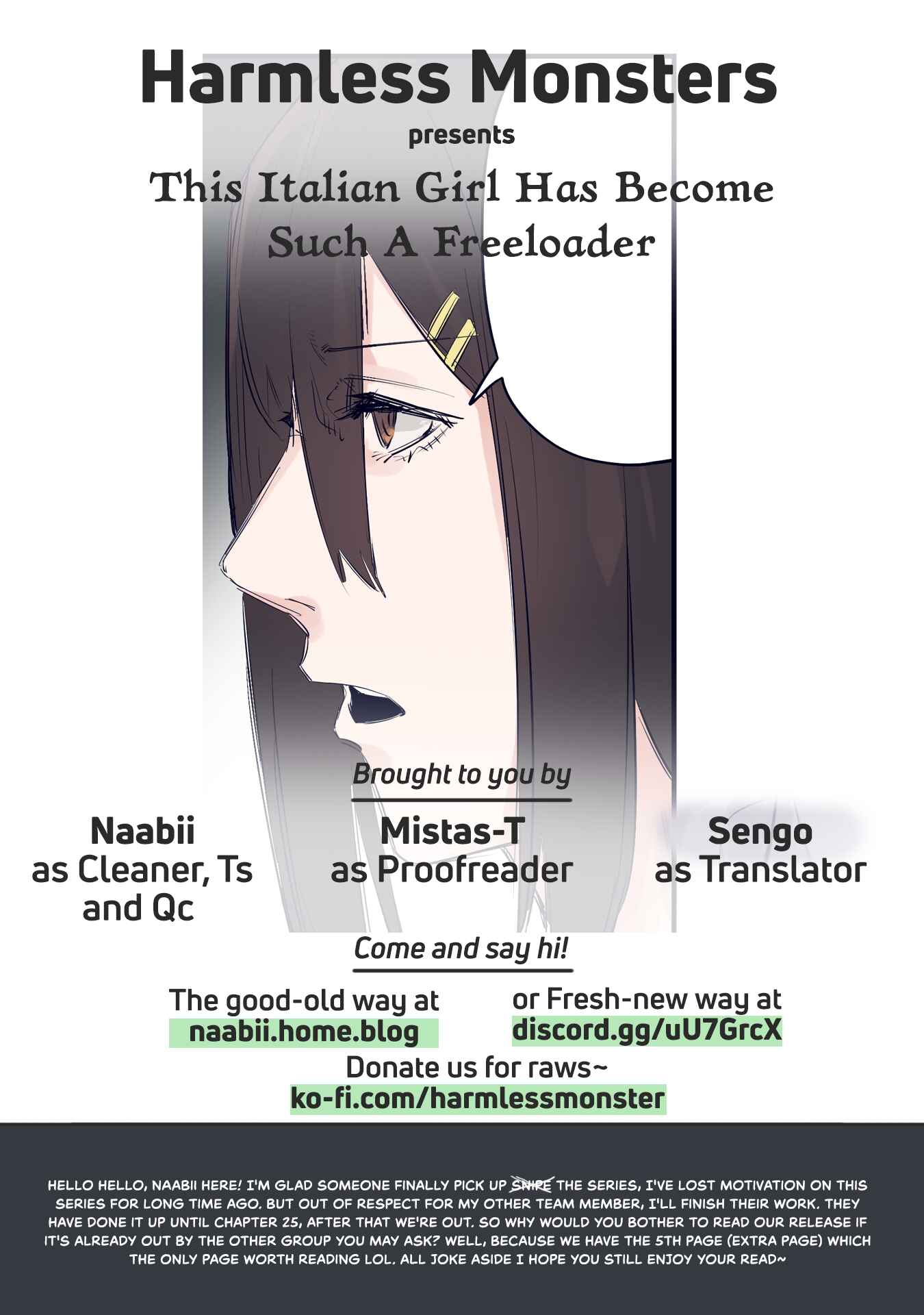 Italia-jin no Onnanoko ga Isourou Suru Koto ni Natta (Pre-Serialization) Chapter 19 - Page 6