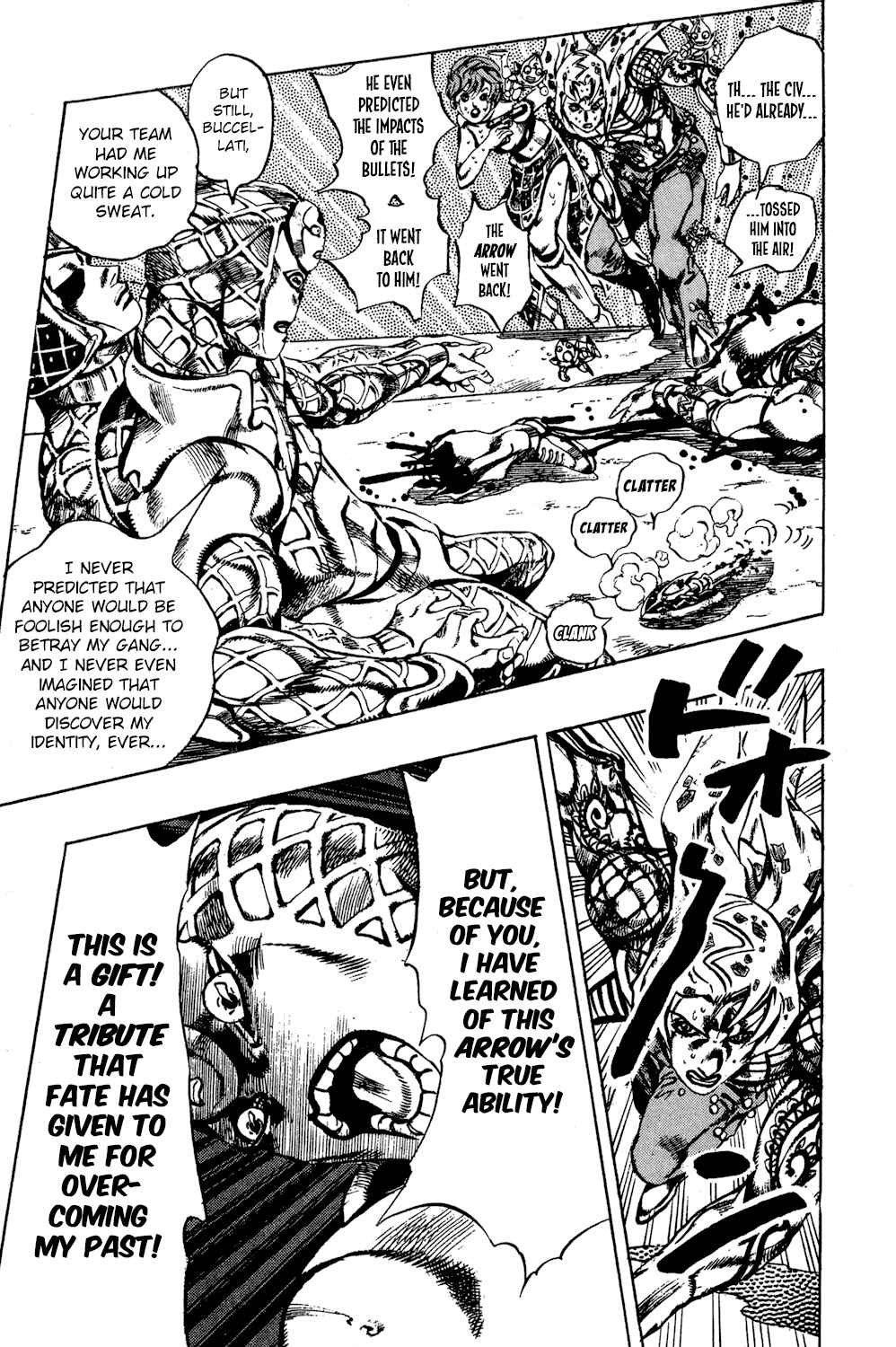 JoJo no Kimyou na Bouken: Part 5 - Ougon no Kaze Chapter 144 - Page 10