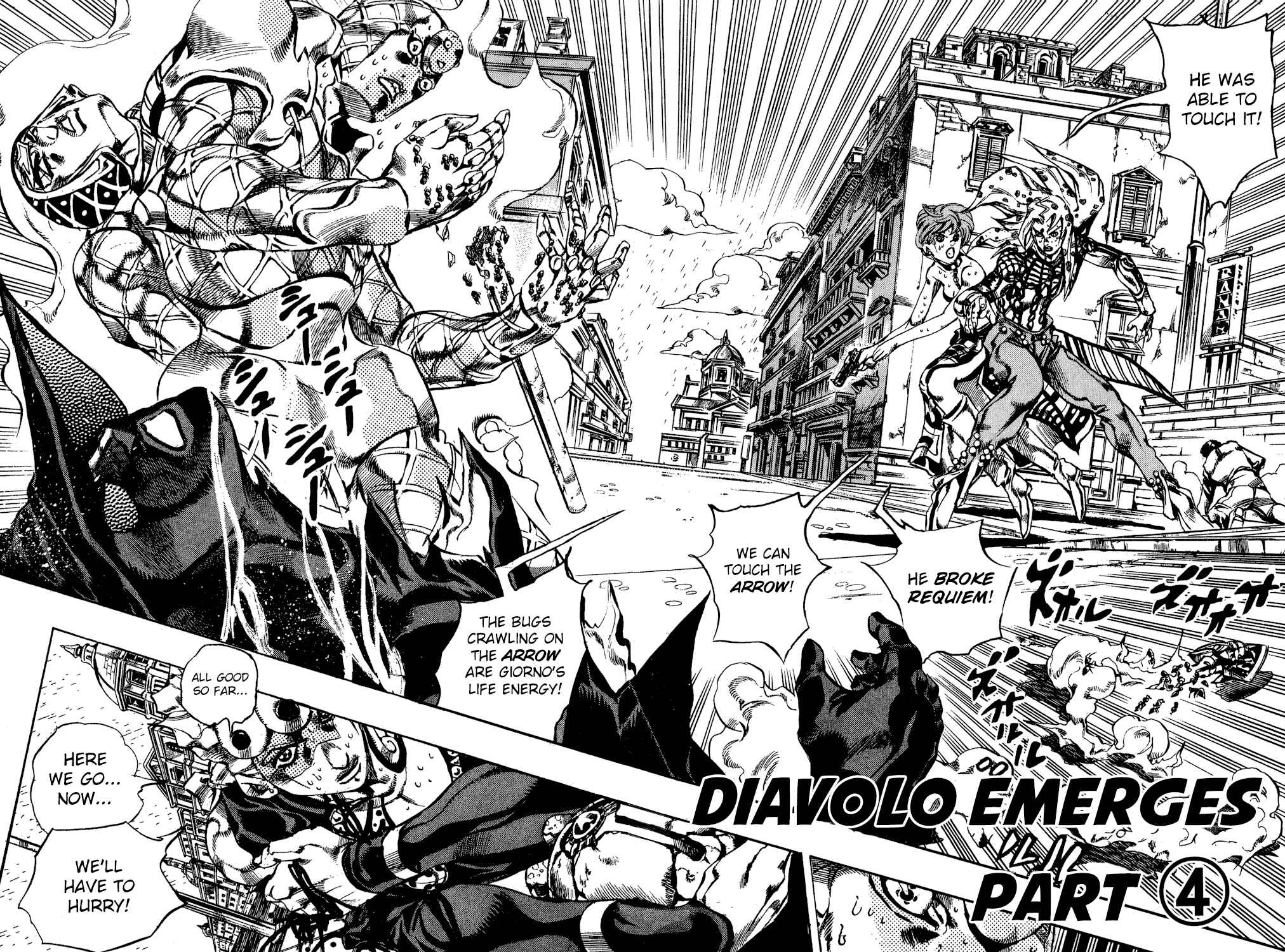 JoJo no Kimyou na Bouken: Part 5 - Ougon no Kaze Chapter 144 - Page 4